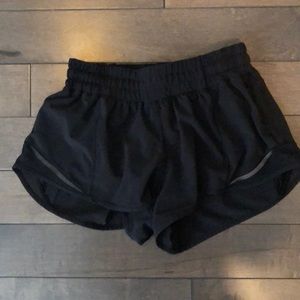 Black lululemon shorts